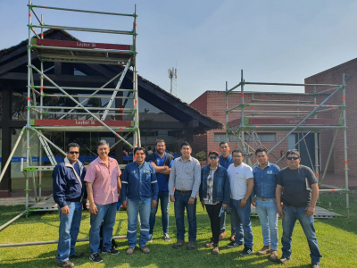 PERSONAL SE CAPACITA EN INSPECCI&Oacute;N Y LIBERACI&Oacute;N DE ANDAMIOS CERTIFICADOS