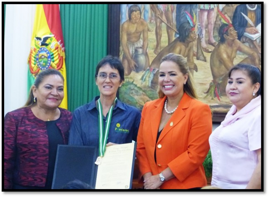 MEDALLA AL MÉRITO PARA FUNDESOC