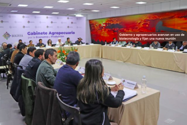 Gobierno y agropecuarios avanzan en uso de biotecnolog&iacute;a y fijan una nueva reuni&oacute;n