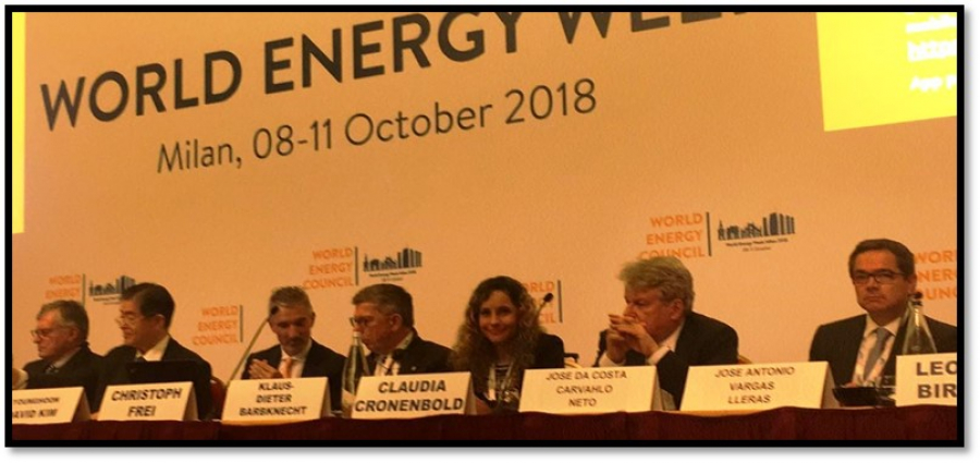 MILÁN RECIBIÓ A LÍDERES MUNDIALES DE LA ENERGÍA