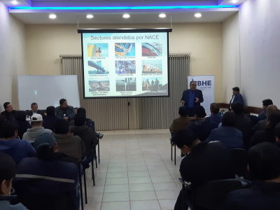 PRESENTACI&Oacute;N DE CURSOS DE &lsquo;NACE INTERNATIONAL&rsquo;