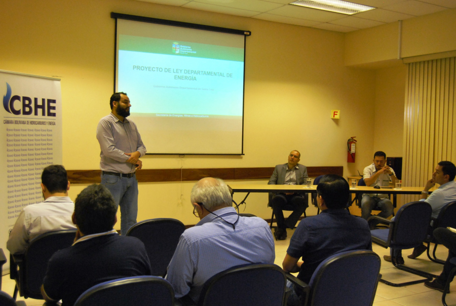 PROYECTO DE LEY DEPARTAMENTAL DE ENERGÍA ES PRESENTADO EN LA CBHE